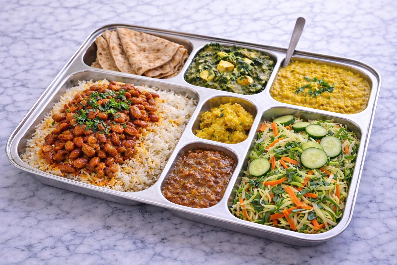 Eten bij Arhanta Yoga India Eten bij Arhanta Yoga India