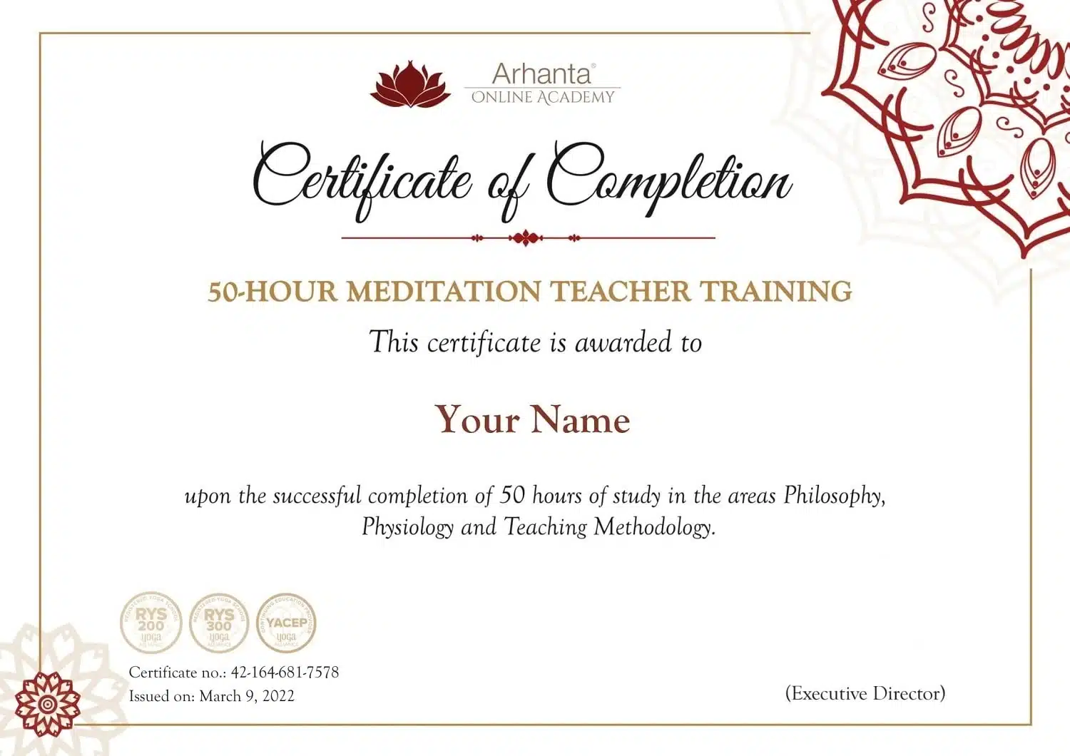 50 Uur Meditatie Docenten Opleiding Online Certificaat 50 Uur Meditatie Docenten Opleiding Online Certificaat